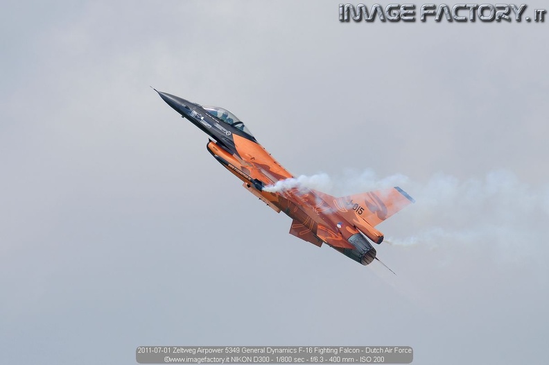 2011-07-01 Zeltweg Airpower 5349 General Dynamics F-16 Fighting Falcon - Dutch Air Force.jpg